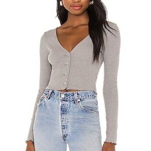 Lovers + Friends Rosie Cropped Cardigan